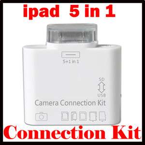 5in1 USB Camera Connection Kit SD Card Reader for iPad  