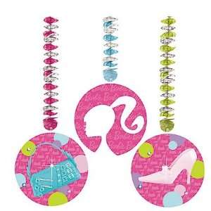  Barbie All Dolled up Hanging Party Decoration Cutouts 