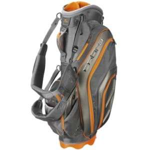 NEW 2012 Cobra GT Stand GREY Golf Stand Bag 8.5 Orange Top  