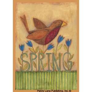  Bernadette Mood   Spring Robin Size 5x7 Finest LAMINATED 
