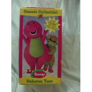  VHS Barney, Volume Two Classic Collection Barney Movies 