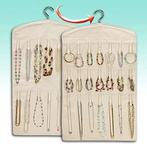 Bracelet & Necklace Closet Hanger Jewelry Organizer 040071111700 