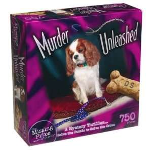  Missing Piece 750 Piece Mystery Puzzle   Murder Unleashed 