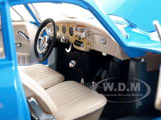 1961 PORSCHE 356B COUPE BLUE 1:18 DIECAST MODEL CAR  