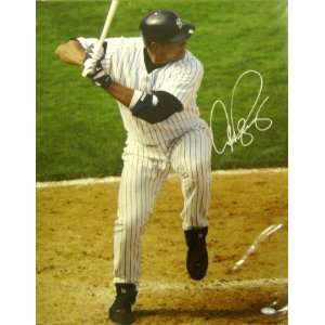    Alex Rodriguez Signed Yankees Batting 16x20: Sports & Outdoors