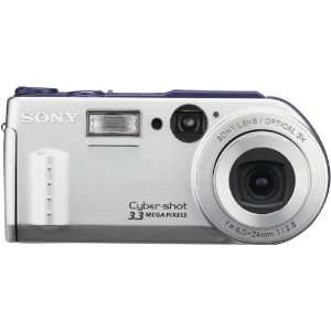   Sony DSC P1 3.2MP Digital Camera with 3x Optical Zoom