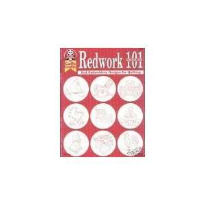  Redwork 101 Red Embroidery Designs for Quilting (Suzanne 
