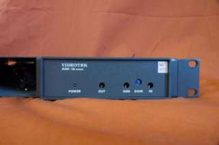Videotek VDA/ ADA 16 Rackmount Distrubution Amplifier V  