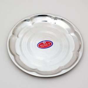   Stainless Steel Flower Shaped Serving Plate Case Pack 72: Kitchen