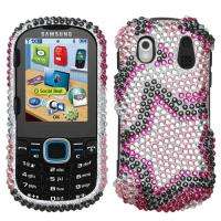 Twin Star Bling Case Cover for Samsung Intensity 2 u460  