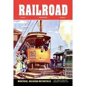 Railroad Magazine: Sea Isle, 1952   Paper Poster (18.75 x 28.5 