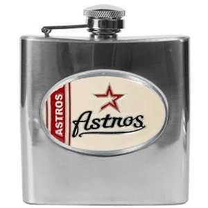  Houston Astros 6 oz. Stainless Steel Flask Sports 