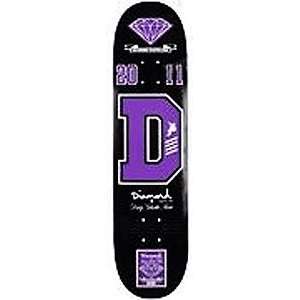    DGK X Diamond Ghetto Skateboard Deck   8.06