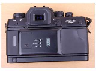 Mint * Contax RX II RXII SLR film camera body in black  