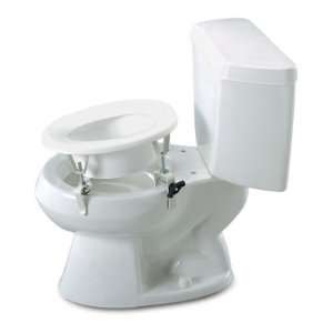  BATHROOM SAFETY   Versa Height Raised Toilet Seat #6492A 