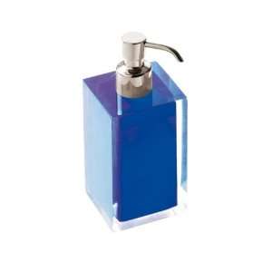  Gedy RA81 05 Square Blue Countertop Soap Dispenser RA81 05 
