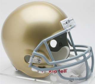 This NCAA Football helmet is a replica of what the athletes wear on 