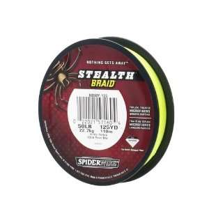   Stealth™ 50 lb.   125 yds. Braided Fishing Line: Sports & Outdoors