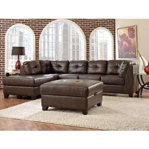  Verve 2 Piece Leather Sectional Furniture & Decor