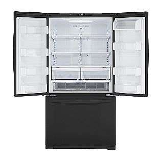 25.0 cu. ft. French Door Bottom Freezer Refrigerator, Black (Model 