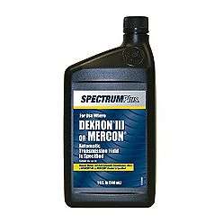 Spectrum Plus Dexron/Merc Atf Transmission Fluid (Quart)  Automotive 