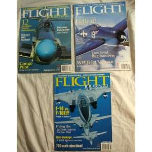 Flight Journal Magazines 2002. 2003 F 14, Phantom, Hellcat Flight 