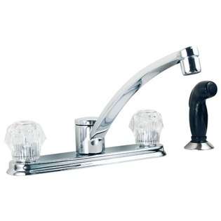 Moen Two Handle Centerset Touch Control Bar Kitchen Faucet with Black 