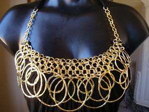SKY BLACK DRESS/TOP GOLD HOOPS NECKLACE NWT S, XS  