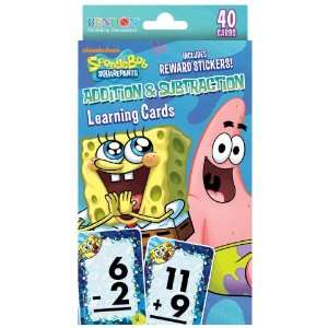   Squarepants Addition and Subtraction Reward Cards 