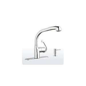  GROHE Zedra 30 125 000 Chrome 1 Handle Pull Out Kitchen 