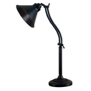 Amherst Adjustable Desk Lamp by Kenroy Home   Oil Rubbed Bronze Finish 