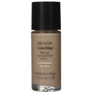 Revlon Colorstay Makeup for Combination to Oily Skin, Medium Beige 