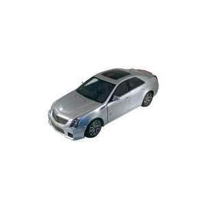  2009 Cadillac CTS V Silver Diecast Car Model Toys & Games