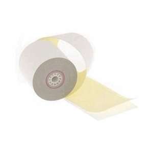  3 x 95 White/Canary 2 Ply Carbonless Paper (20 Rolls 