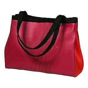  Raspberry Turbo Large Snap Side Tote Baby