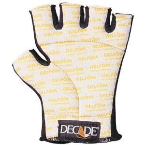 Decade 49231 Anti Vibration Spandex Half Finger Left Hand Glove Liner 