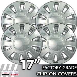   Ford Crown Victoria 17 Inch Chrome Clip On Hubcap Covers: Automotive