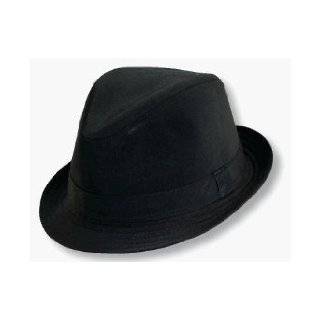 New Plain Classic Fedora Fashion Cap Hat   Black
