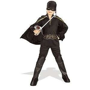  Zorro Child Halloween Costume Size 4 6 Small Toys & Games