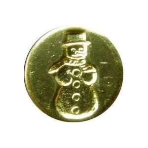  Snowman Wax Seal Stamp (Brass)