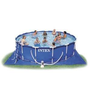  INTEX 15 x 42 Metal Frame Swimming Pool Set   56948EB 