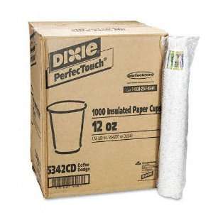  Dixie® Hot Cups, Paper, 12 Ounces, Coffee Dreams Design 