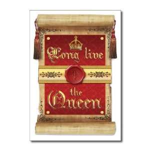  Funny Birthday Card Long Live Queen Humor Greeting Ron 