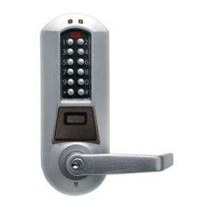   Plex E5767BWL Lever Pin/Prox Electronic Push Button Lock Mortise