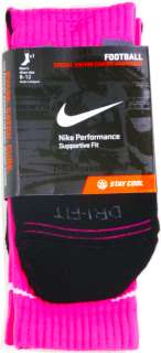 Nike Pink Compression Sock   Breast Cancer Awareness Socks Elite Volt 