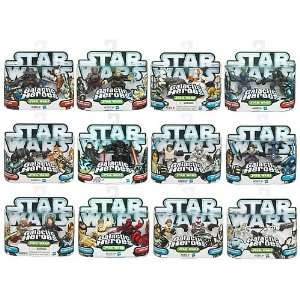  Star Wars Galactic Heroes Figures Wave 2 Revision 1: Toys 