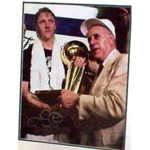  Autographed Larry Bird Picture   graph 16x20 Red 