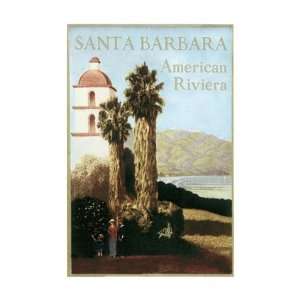  Santa Barbara American Riviera, Note Card, 5x7: Home 