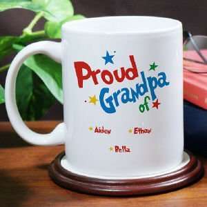  Proud Dad Personalized Coffee Mug: Home & Kitchen