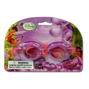  New   Fairies Disney 1Pk Splash Goggles Case Pack 24 by 